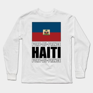 Flag of Haiti Long Sleeve T-Shirt